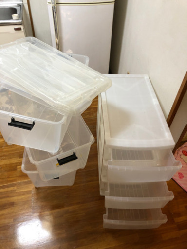 収納ケース等まとめて　キャンセル待ち