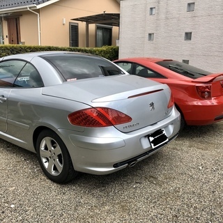 プジョー 307cc 電動格納オープンカー 難ありの画像