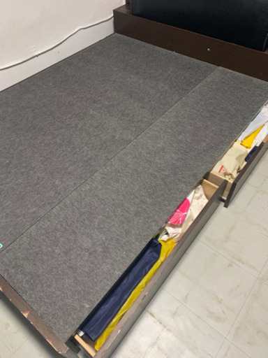 ベッド フレームのみ 説明書あり