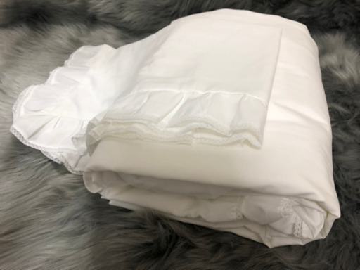 お姫様風シングルベッドカバーセット新品未使用