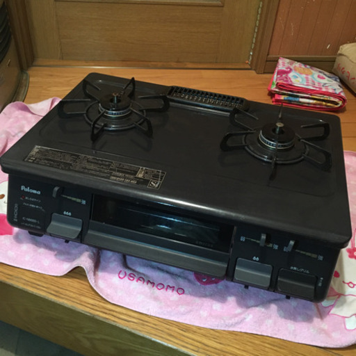 ♪パロマIC-N86BS-L ガスコンロ テーブル 都市ガス 2016年製