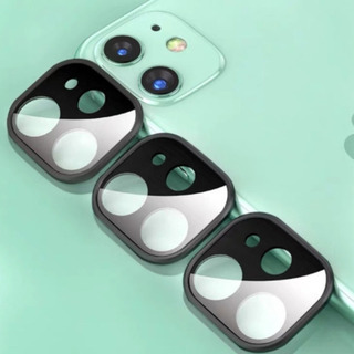 iPhone11 フィルム　保護　カバー　レンズフィルム　グリーンの画像