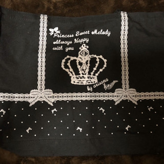 【再値下げ】学校　習い事　手提げ　マチあり　黒