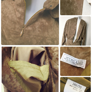 【JULY ClAIRE】レトロベロア調ドルマンスリーブワンピース 金ボタンの画像