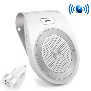 車載 Bluetoothスピーカー ハンズフリーキット 車内通話...