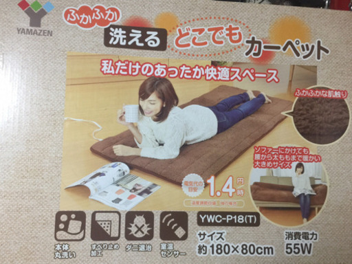 ホットカーペット 電気カーペット 未使用です！