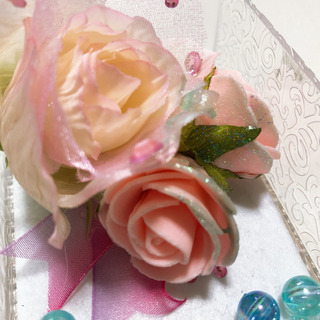 造花のインテリア雑貨の画像