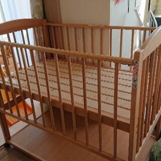 ベビーベッド サワベビー デュアルスライドベッド C型ステラ