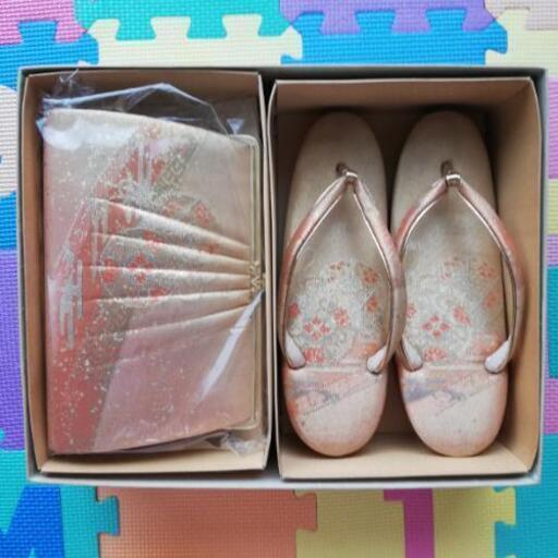 和装　草履バッグセット　中古品