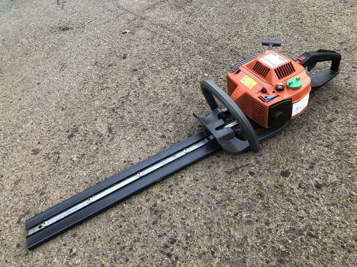 農機具店の未使用展示品　プロ向 両刃 Husqvarna E-tech ハスクバーナー エンジンバリカン 225H60 トリマー 現物確認 引取OK 初期不良対応