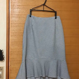 千鳥格子のスーツ　9号の画像