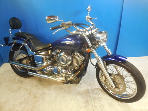 YAMAHA ドラックスター400 青 車検有り 冬価格値引き！ 諸経費無し！ 試乗エンジン点検済み 当日お渡し可 横浜 都筑 宮前 激安