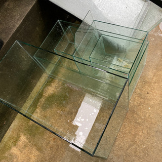 90センチ水槽2本　水槽台セットの画像