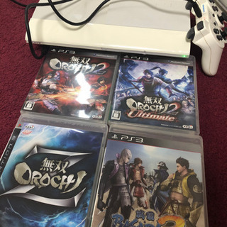 【取引中】ps3本体 無双OROCHI  BASARA