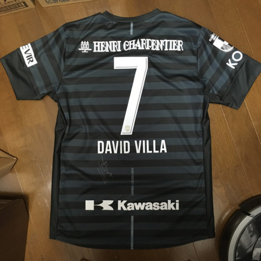 ヴィッセル神戸 ユニフォーム 2019 3rd ダビド・ビジャ XL