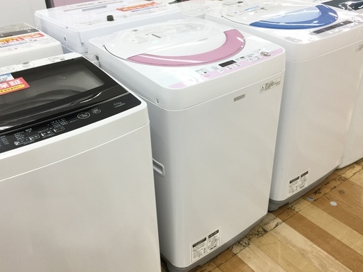 安心の6ヶ月保証付！2015年製 SHARPの洗濯機です！【トレファク岸和田店】