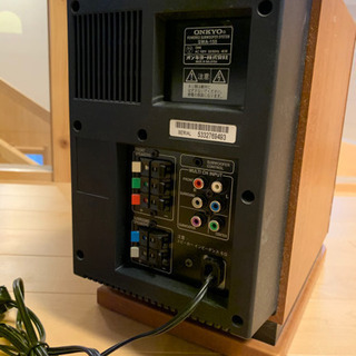 ONKYO AVアンプとウーファー 中古品の画像
