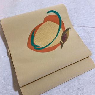 名古屋帯　綴れ　正絹　【美品】