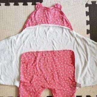 【美品】60サイズ下着　80サイズおくるみセットの画像
