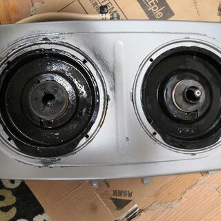 パロマ　2個口　都市ガスコンロ　中古