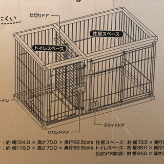 犬　サークル　ケージの画像
