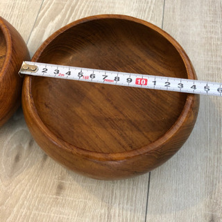 【値下げしました】木皿 2点セットの画像