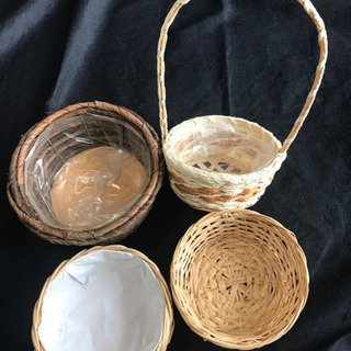 花材花器花瓶☆カゴ☆フラワーアレンジメントの画像