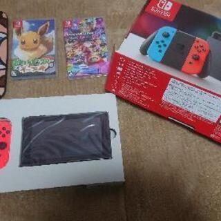 任天堂switch本体セット(美品)岡山倉敷方面OK