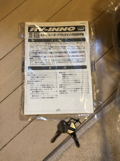 RV-INNO Y649 スキー/スノーボードアタッチメント
