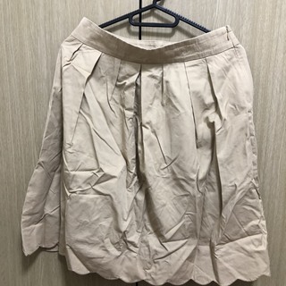 値下げanatelier ページュスカート　使用感あり