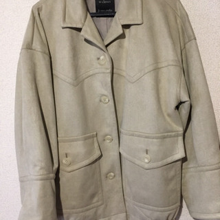 w closet スウェードジャケット