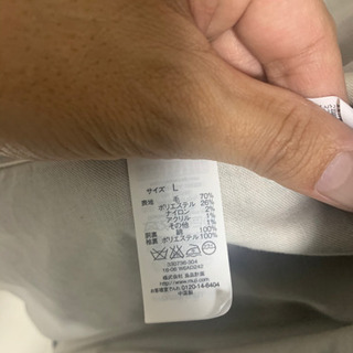 レディース　無印良品　コート Lサイズの画像