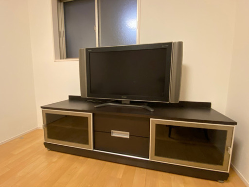 IDC大塚家具テレビボードW1800無垢突板ウレタン塗装
