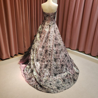 ブラック×ピンクカクテルドレス★の画像