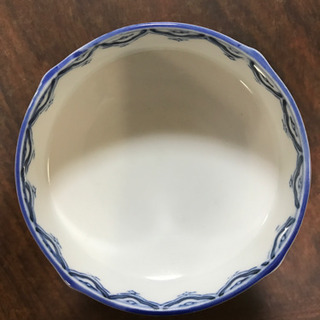 唐子模様の小皿の10枚セットの画像