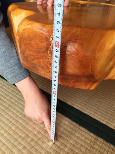 青森・下北天然ヒバ使用　ローテーブル