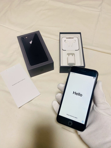 早い者勝ち❗️iPhone 8 Space Gray 256GB SIMフリー