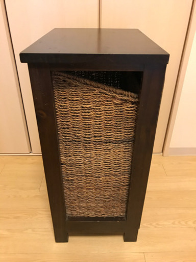 【完売】アジアン家具　ランドリーボックス