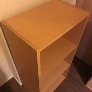 受け渡し予定者決まりましたカラーボックス/ナチュラル/コーナン