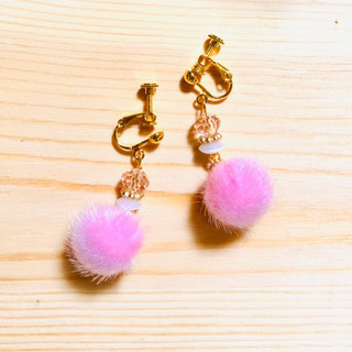ハンドメイド アクセサリー イヤリング