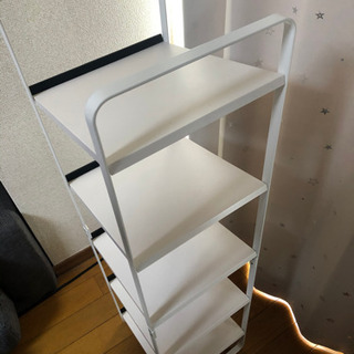 tower シューズラック タワー ホワイトの画像