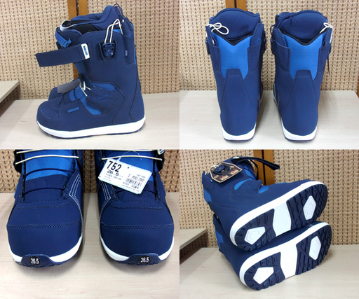 南12条店 未使用 DEELUXE/ディーラックス DEEMON ELIAS 18-19 スノーボード ブーツ 26.5cm メンズ