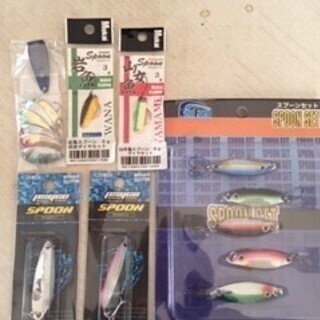 釣り針　スプーン色々とジグベイト新品
