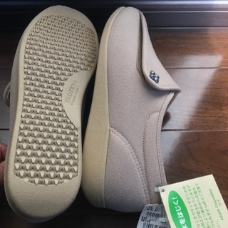 【新品 未使用】介護靴 介護シューズ 快歩主義 シニアの画像