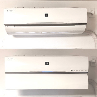 20万円ヤマダ電機長期無料保証付！専門業者クリーニング済！18畳までOK！取外し料当方負担シャープ プラズマクラスターを格安でお譲りします の画像