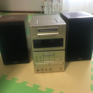 DENON MDコンポの中古が安い！激安で譲ります・無料であげます