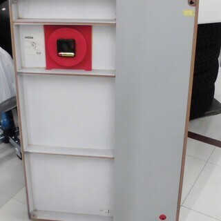 IKEA JAGGA マグネットホワイトボード 幅56×奥行5×高さ82cm 時計付き 収納付き壁掛け 伝言板 苫小牧西店の画像