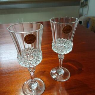 クリスタルカット、ロック&ワイングラスの画像