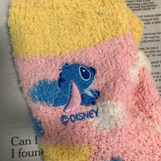 スティッチ　モコモコソックス3本セットの画像