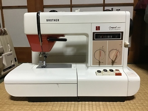ブラザーミシン  コンパルエース  中古動作品 ケース付き